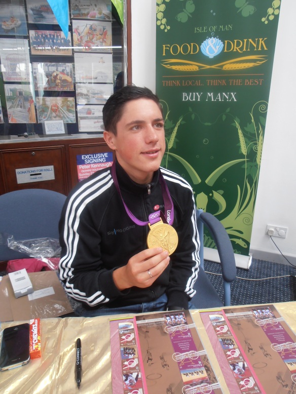  Team GB Manx Olympic Gold Medalist Peter Kennaugh